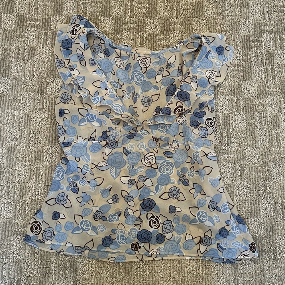 Sheer Vintage Top